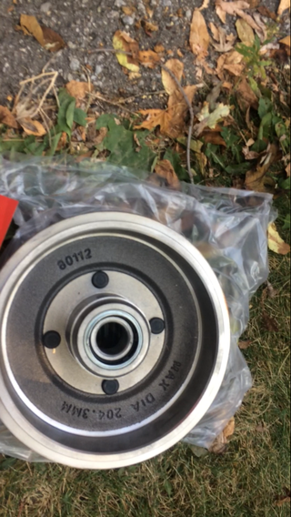 Illustration for article titled Changed my first wheel bearing yesterday...